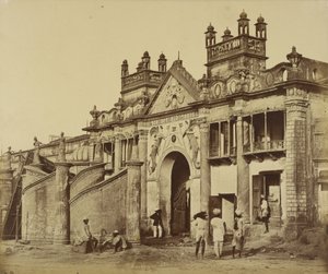 Entrada al Kaiserbagh de Felice Beato