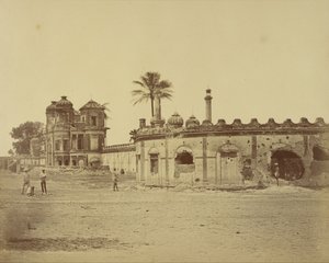Exterior del Secundra Bagh de Felice Beato