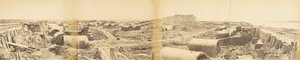 Interior del Fuerte Norte Taku después de su captura el 21 de agosto de 1860 de Felice Beato