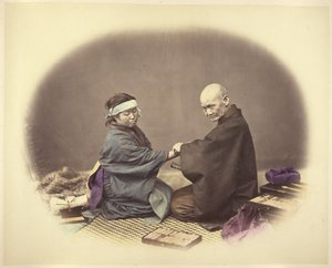 Médico y paciente japoneses