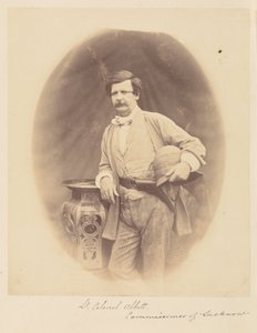 Teniente Coronel Abbott, Comisionado de Lucknow de Felice Beato