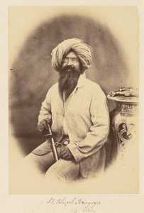 Teniente Coronel Brasyer, 14º Sikhs de Felice Beato