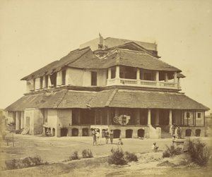 La casa del Mayor Banks de Felice Beato