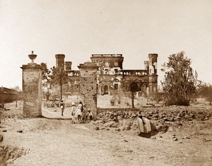 Casa de la 32ª Regimiento de Felice Beato