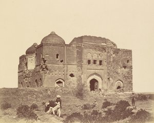 Piquete de la mezquita de Felice Beato