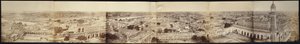 Panorama de Lucknow, Tomado desde el Palacio Kaiser Bagh, 1858 de Felice Beato