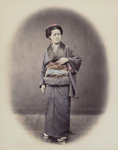 Retrato de una mujer de Felice Beato
