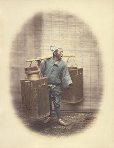 Vendedor de Saki de Felice Beato