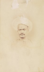 Sir Dinkur Rao, Primer Ministro del Maharajá de Gwalior de Felice Beato