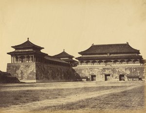 El Gran Palacio Imperial de Invierno, Pekín, 29 de octubre de 1860 de Felice Beato