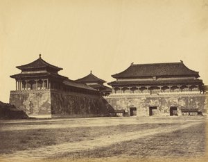 El Gran Palacio Imperial de Invierno, Pekín, 29 de octubre de 1860 de Felice Beato