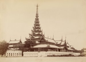 El Palacio Mandalay (Centro del Universo) de Felice Beato