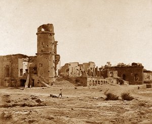 La Residencia, tomada desde el Redan de Felice Beato
