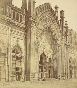 La Puerta Summa Musjid, Lucknow de Felice Beato