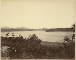 Vista desde Fort Monocacy con Fort McKee en la distancia de Felice Beato