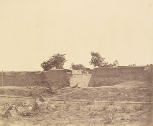 Bastión de agua y brecha de Felice Beato