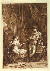 Cleopatra Suplicando a César