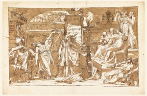 Hades; Perséfone en el inframundo (Ofrenda a Proserpina)
