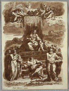 Madonna entronizada
