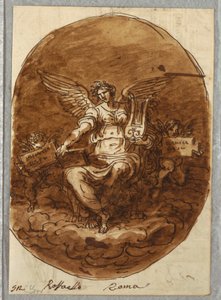 Personificación de la Poesía, Después de Rafael de Felice Giani
