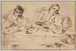 Escritura autobiográfica con un compañero de Felice Giani