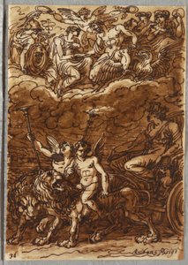 El matrimonio de Enrique IV de Felice Giani