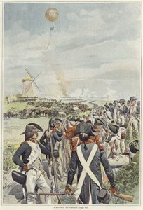 Batalla de Fleurus de Felicien baron de Myrbach Rheinfeld