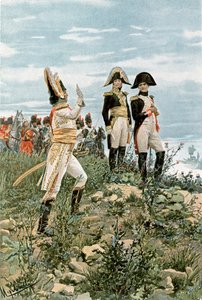 El príncipe Murat saludando al emperador
