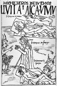 Llulla layqha umu, Hechiceros y Brujas Engañosos de Felipe Huaman Poma de Ayala