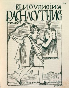 Retrato del gran emperador inca Pachacutec