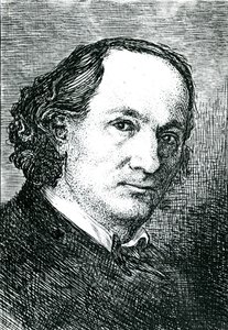 Charles Baudelaire (grabado) (foto en blanco y negro) de Felix (after) Bracquemond