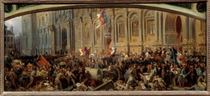 Revolución de 1848: Alphonse de Lamartine rechaza la bandera roja en el Ayuntamiento el 25/02/1848