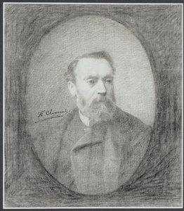 Autorretrato de Felix Auguste Clement