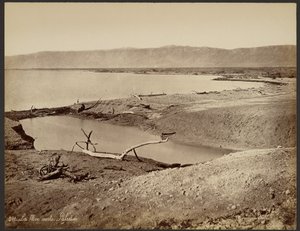 El mar Muerto, Palestina de Félix Bonfils
