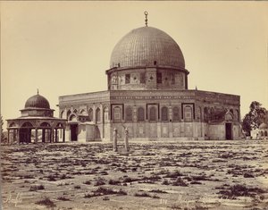 Mezquita de Omar y tribunal de David de Félix Bonfils