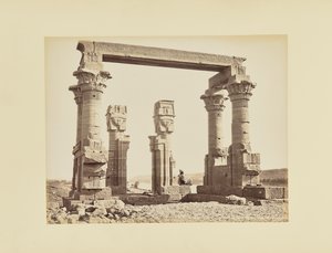 Nubia. Templo de Kerdasêh, Egipto de Félix Bonfils