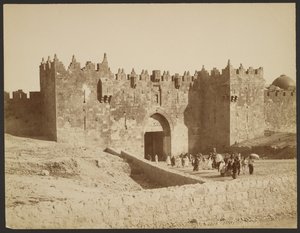 Puerta de Damasco de Félix Bonfils