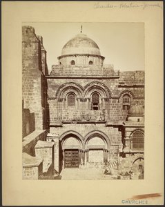 Santo Sepulcro, Jerusalén de Félix Bonfils