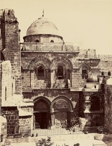 Santo Sepulcro - Jerusalén de Félix Bonfils