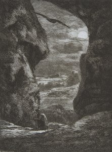 Adiós a los Cárpatos, 1857 de Felix Bracquemond