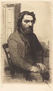 Alphonse Legros de Felix Bracquemond