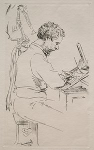 Charles Kean de Felix Bracquemond