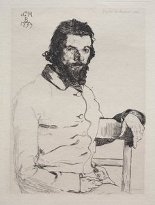 Charles Méryon, 1884 de Felix Bracquemond