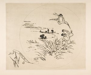 Decoración para un plato: Un estanque, 1870 de Felix Bracquemond