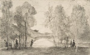 El lago del Bois de Boulogne