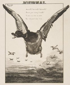 El pato, 1856