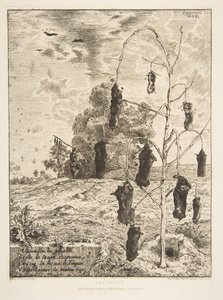 Los topos, 1854 de Felix Bracquemond