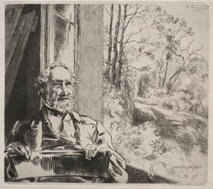 Meyer-Heine, c. 1872 de Felix Bracquemond