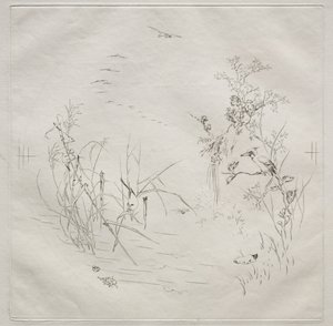 Servicio parisino Haviland: Calma no. 3, 1875 de Felix Bracquemond
