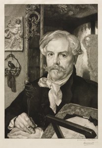 Retrato de Edmond de Goncourt